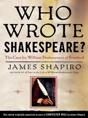 cover image of Who Wrote Shakespeare?